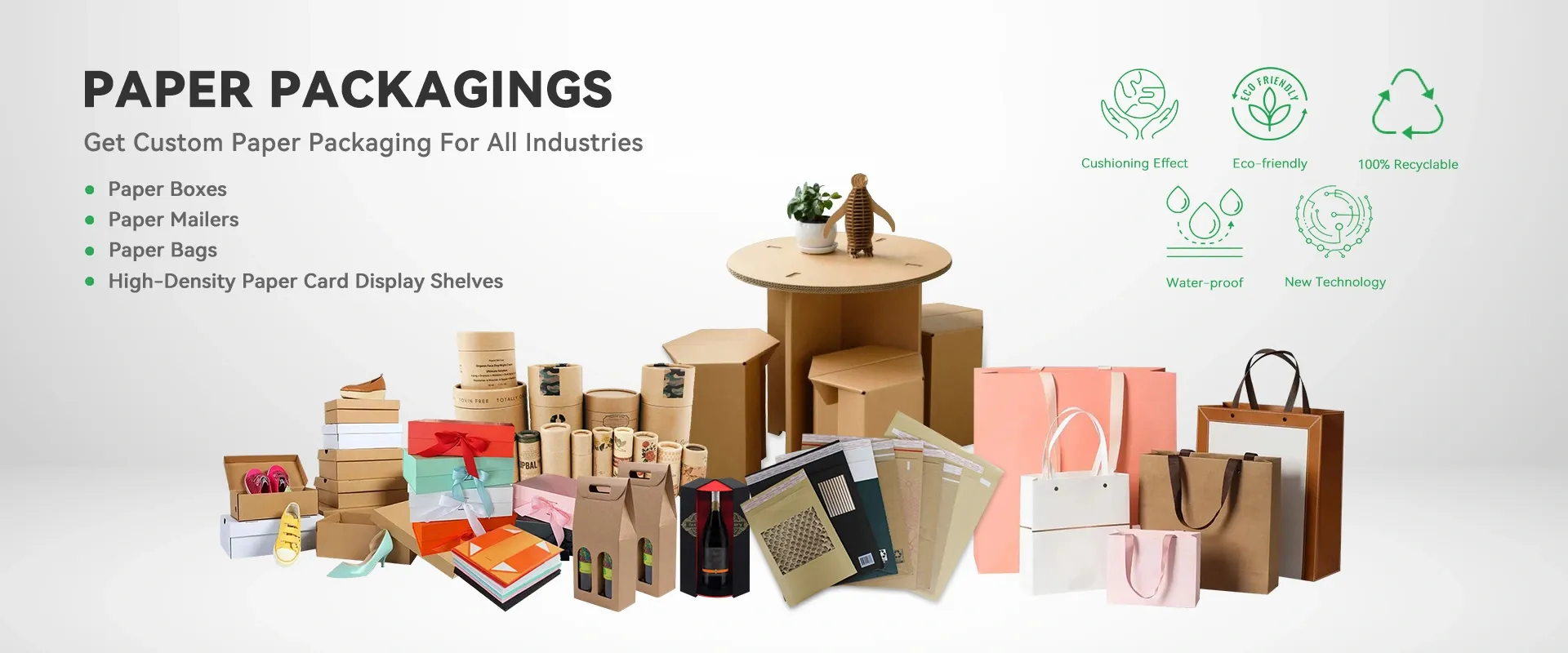 Fabricantes de embalaje de cajas de papel