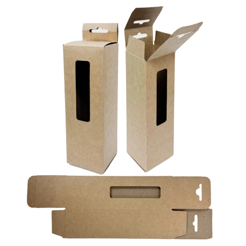 Zealx presenta una caja de papel personalizada a continuación para marcas ecológicas