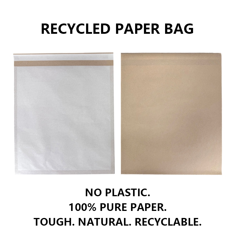 Las bolsas de papel Glassine y Kraft personalizadas combinan transparencia y sostenibilidad en envases 100% de papel