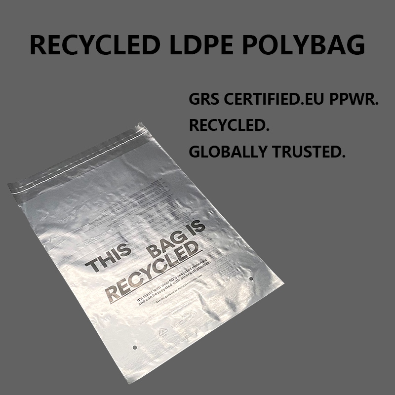 Zeal X lanza una bolsa de polietileno de LDPE reciclado GRS personalizada para respaldar el embalaje sostenible de prendas de vestir y comercio electrónico en todo el mundo