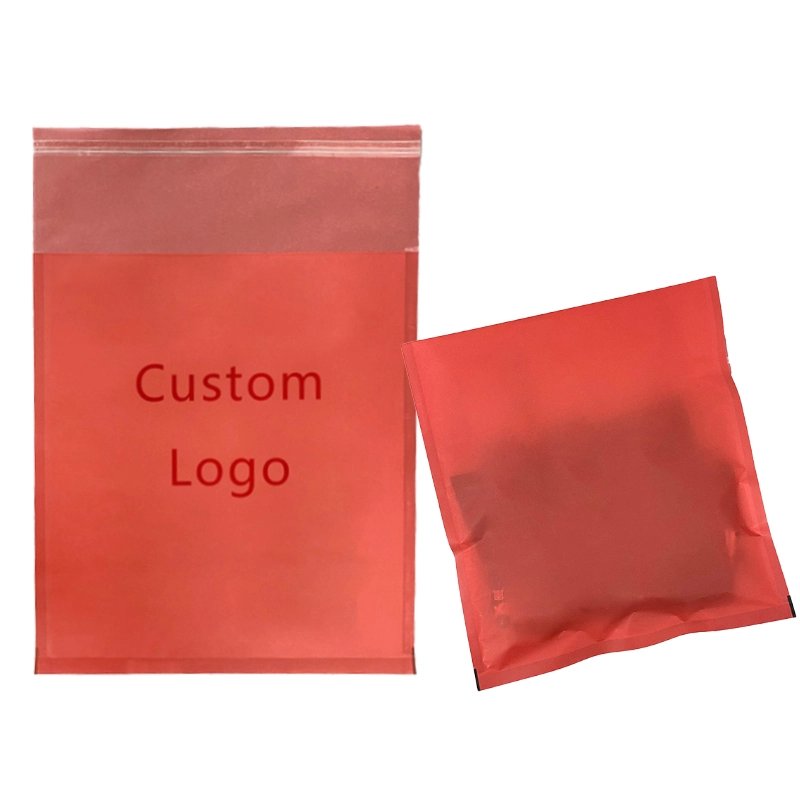 Bolsas de papel de vidrio rojo chino