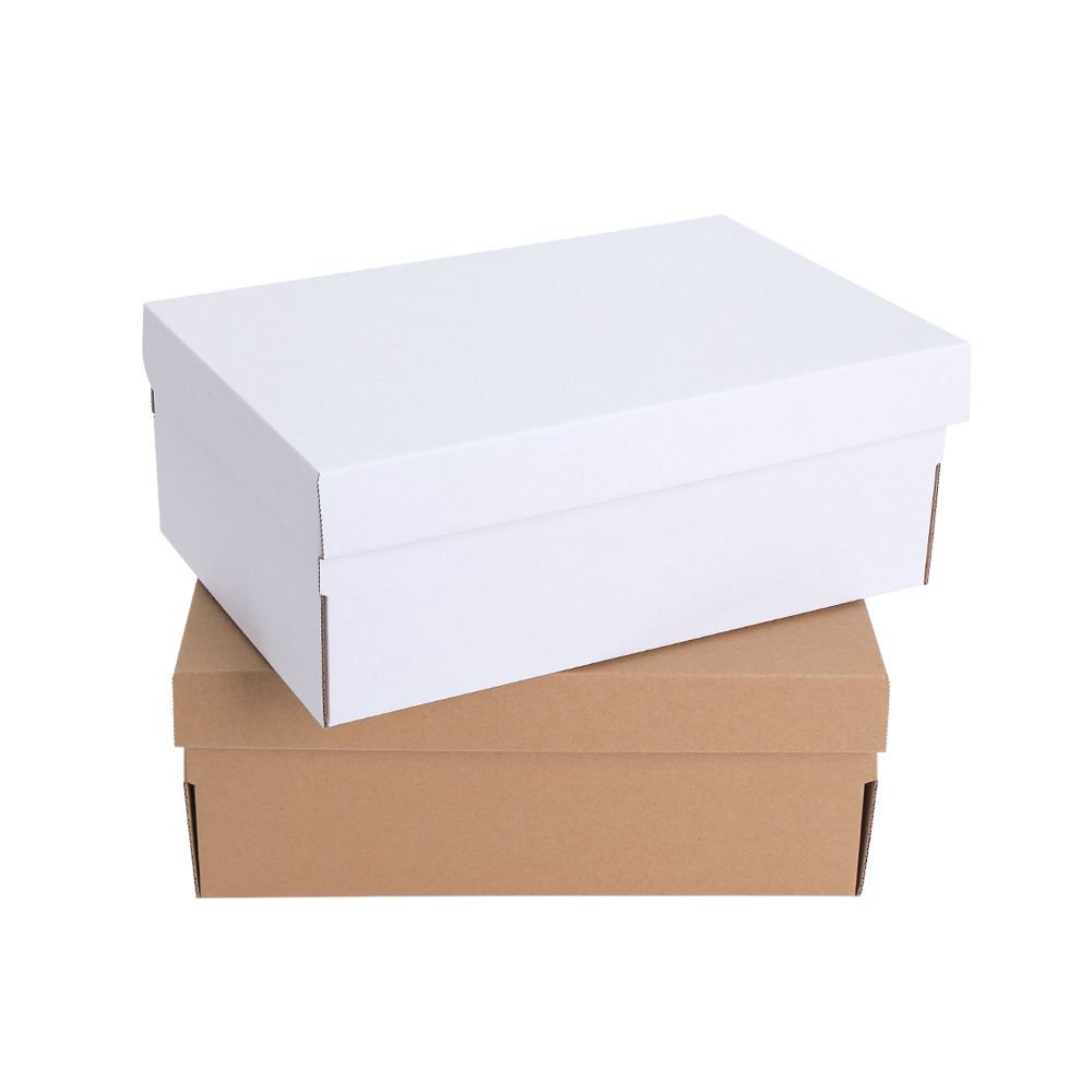 Caja de zapatos de cartón corrugado