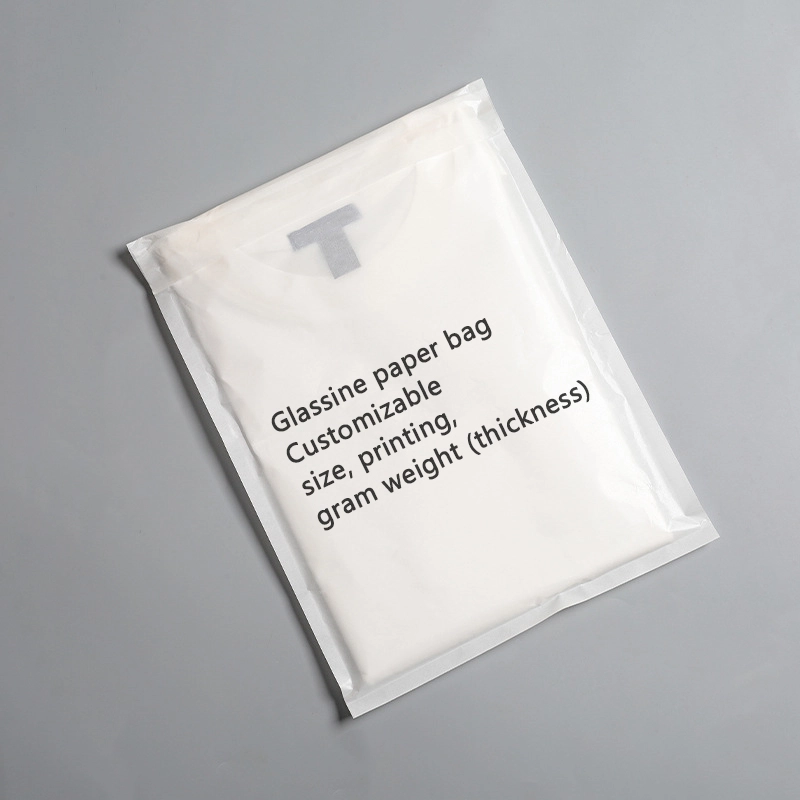 Bolsa de papel de vidrio ecológico