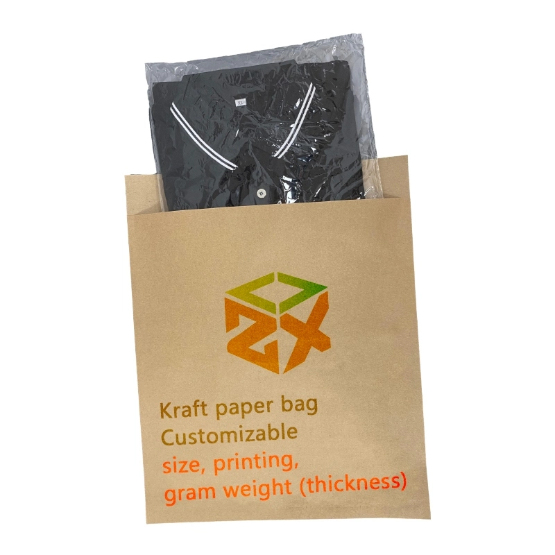 Bolsa de papel kraft ecológica