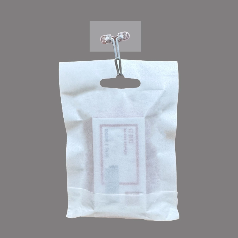 Bolso de la tarjeta de papel de vidrio