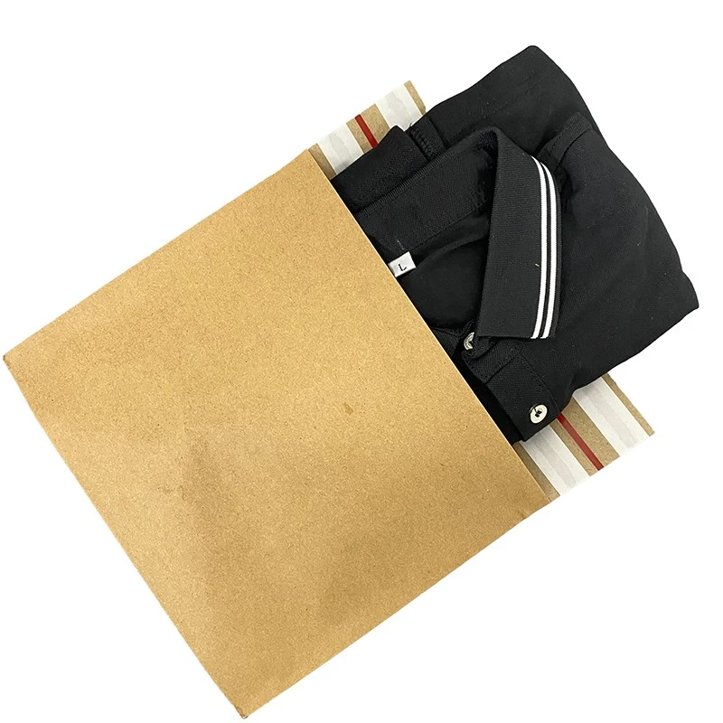 Bolsas de papel kraft con tiras adhesivas dobles