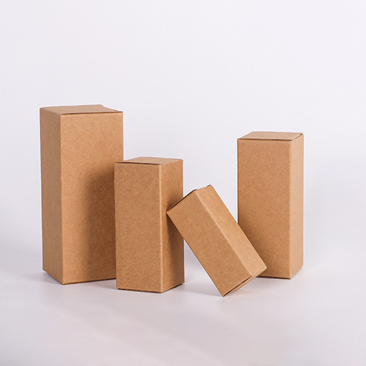Caja de papel kraft