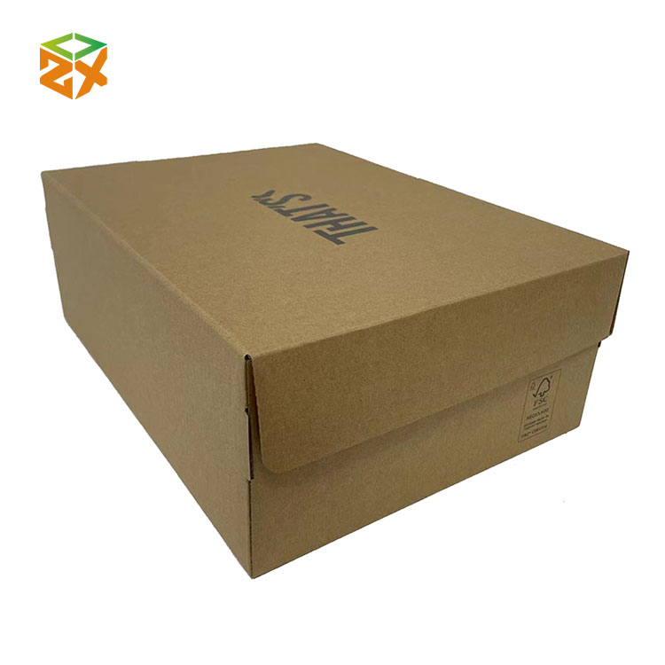 Cajas de zapatos de papel kraft