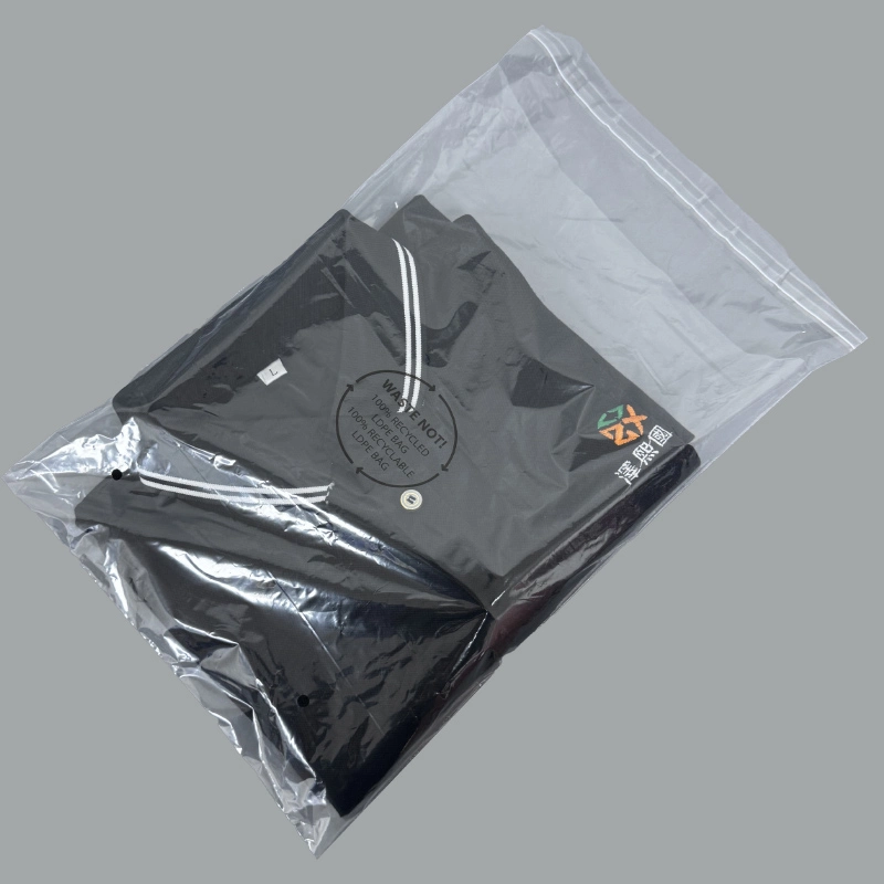 Bolsa de plástico reciclada
