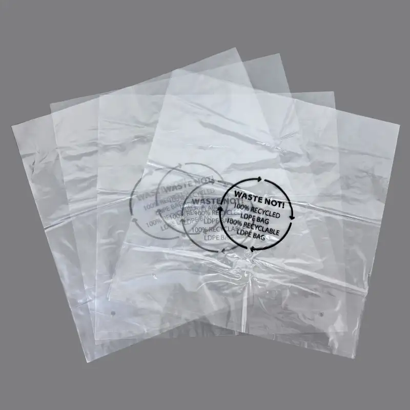 Bolsas de plástico recicladas